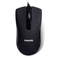 飞利浦PHILIPS有线鼠标游戏鼠标有线办公USB女笔记本台式电脑