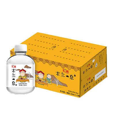 汇源木兰山泉天然矿泉水 350ml×12瓶自涌山泉水