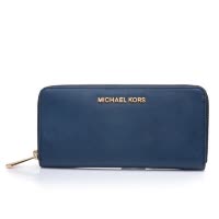 MICHAEL KORS 迈克·科尔斯 MK女士长款拉链牛皮卡包 钱包 女 32S3GTVE3L