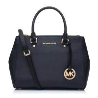 迈克·科尔斯(MICHAEL KORS)MK女包潮酷风十字纹杀手包 牛皮中号 单肩斜挎包手提包 女 30S4GTVS6L