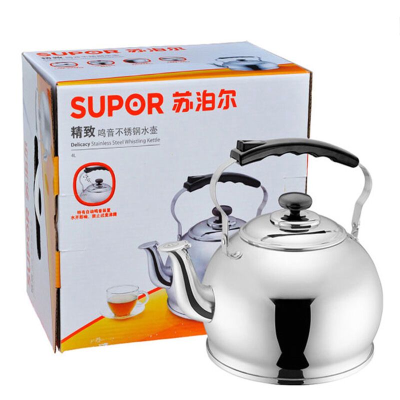 苏泊尔/SUPOR 不锈钢烧水壶 SS50P1 电磁炉通用 5L 电磁炉燃气灶适用700ml以上不保温