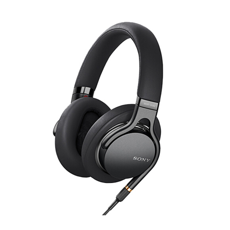 索尼（SONY） MDR-1AM2 头戴式高解析度音乐耳机 4.4mm平衡连接线 Hi-Res高解析度立体声 发烧耳机