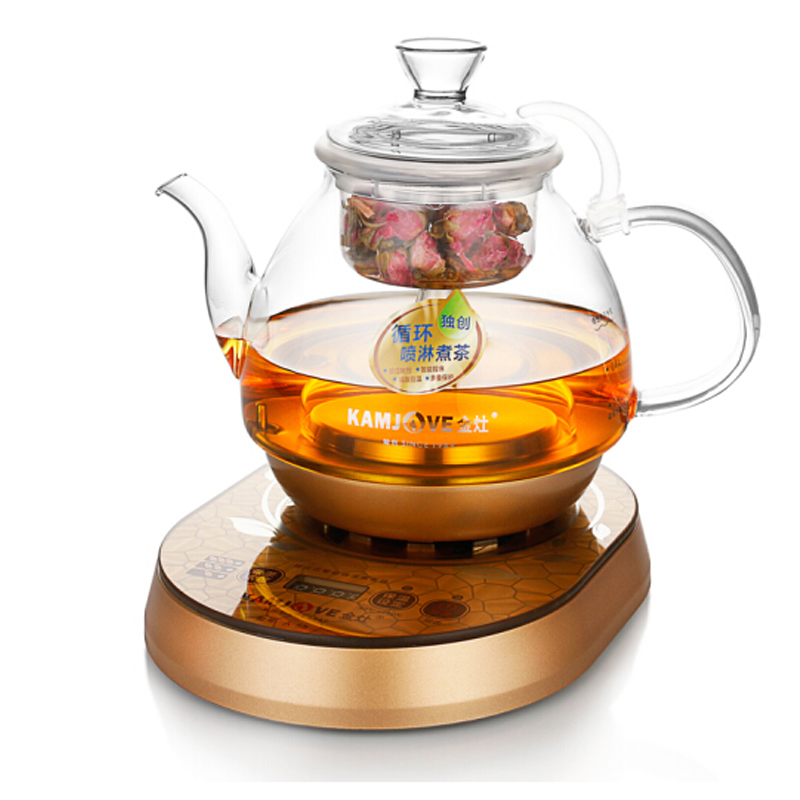 金灶（KAMJOVE）A-55 全自动电水壶煮茶器 黑茶煮茶壶养生壶 玻璃蒸汽烧茶壶电茶壶