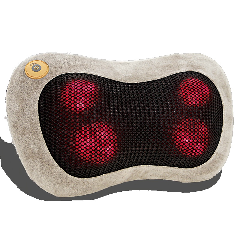 德国gess 按摩枕 家用颈椎按摩器 车载按摩枕头颈部家居枕 多功能按摩