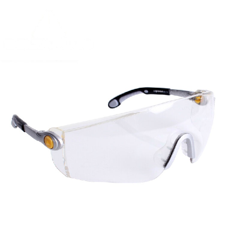 代尔塔101115防护眼镜 防尘防风 骑行眼镜 防飞溅 劳保眼镜 透明护目镜 平面镜