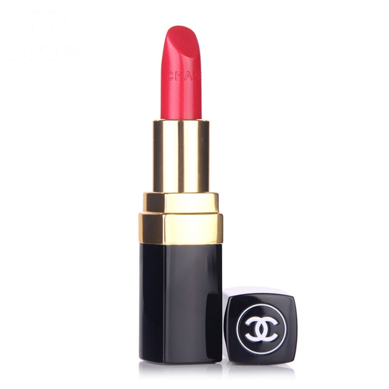 Chanel/香奈儿全新rouge coco可可小姐唇膏口红3.5g 442#正红偏玫粉