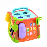 Fisher Price 费雪 探索学习六面盒（双语六面体礼品玩具 CMY28