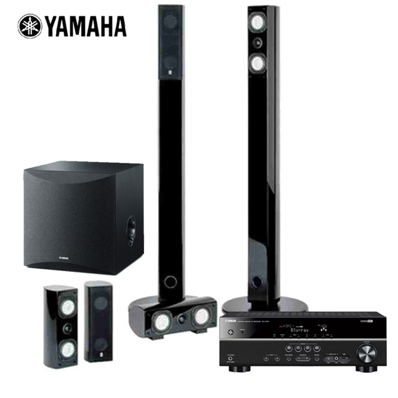 Yamaha/雅马哈 NS-AP7800+RX-V377+NS-SW050六件套家庭影院 音箱套装低音炮