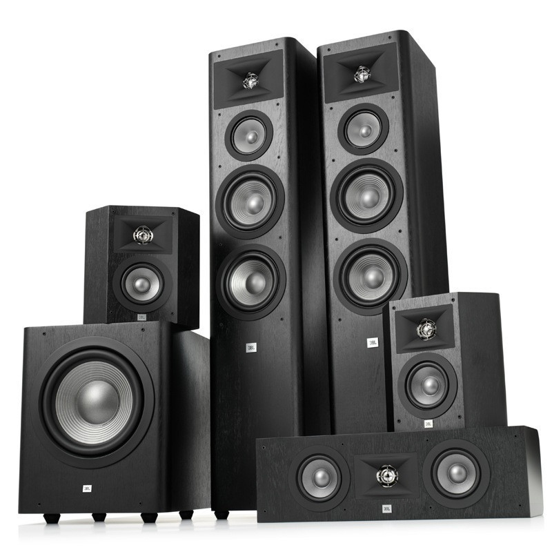 JBL Studio 280BK套装系列 5.1声道木质落地式/HIFI/发烧级/高保真家庭影院组合套装