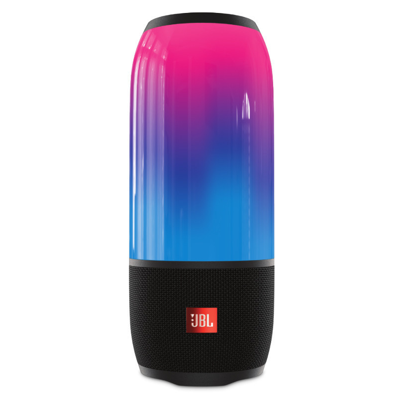 JBL Pulse3 音乐脉动3代三代 炫彩无线音箱 音响 低音炮 便携迷你车载户外音响 防水音箱 典雅黑