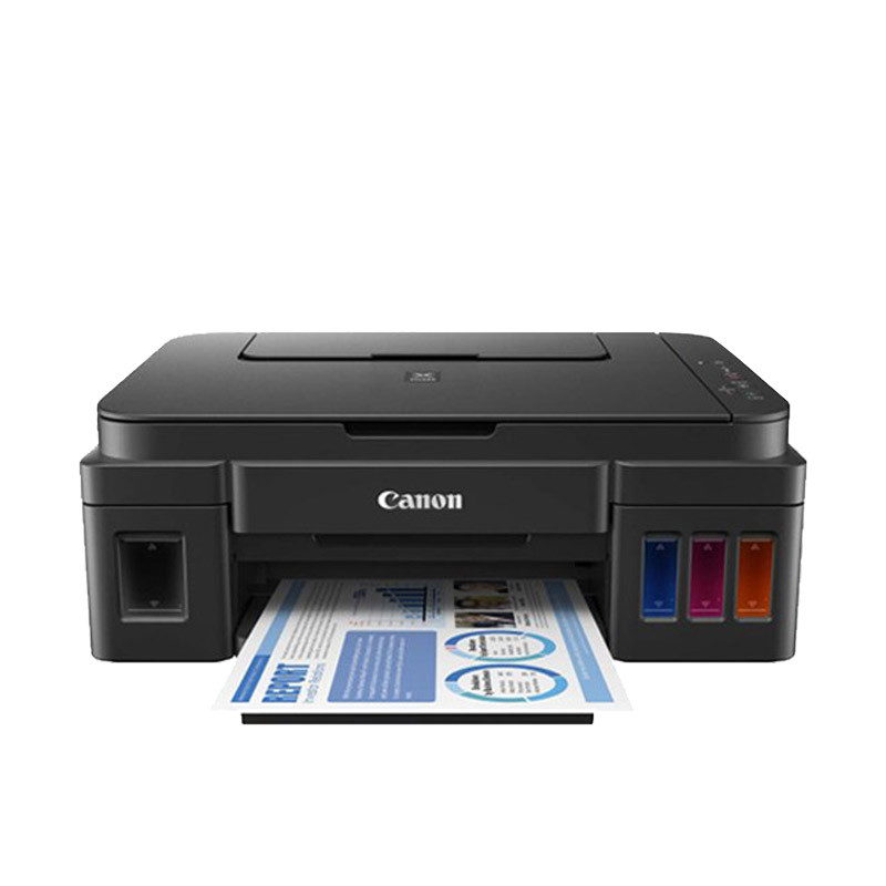 佳能(Canon)G3800 彩色喷墨一体机打印机 墨仓 加墨式连供照片打印一体机(打印 扫描 复印)套餐二