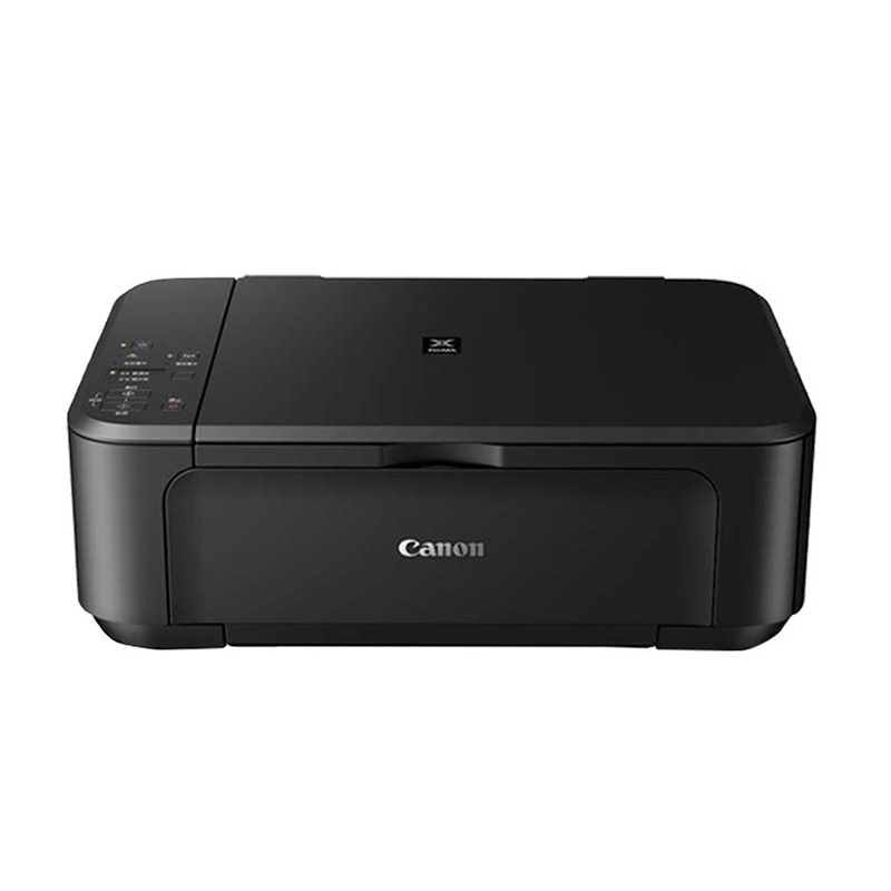 佳能(Canon)MG3680 喷墨打印机一体机 照片彩色打印双面打印机 喷墨一体机 打印 复印 扫描 手机无线WiFi 家用办公打印三合一 炫酷黑 (套餐一)