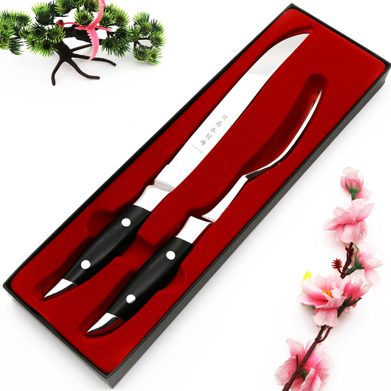 洋子(YangZi)铁板烧刀叉套装生鱼片刀烧烤料理牛排刀叉烤肉刀叉