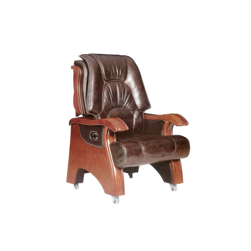 洋子(YangZi)优质真皮坐椅|老板椅|大班椅|可躺实木椅子|办公椅办公椅