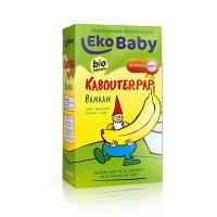 荷兰进口爱荷美（EkoBaby）香蕉米粉 米糊辅食 4盒组合