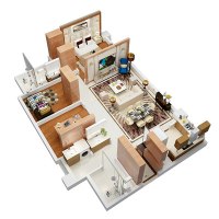 金螳螂家全包装修套餐 10元抵扣300