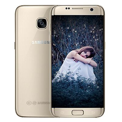 [二手9成新]三星 Galaxy S7 edge (G9350)64G 铂光金 全网通4G手机 双卡双待