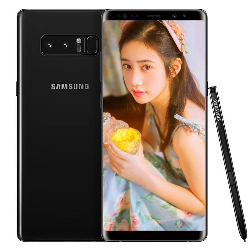[二手9成新]三星 Galaxy Note8(N9500)商务全面屏智能手机 谜夜黑 64G