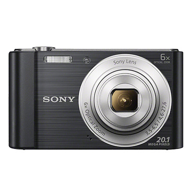 索尼(SONY)数码相机 卡片机 家用相机 DSC-W810黑色