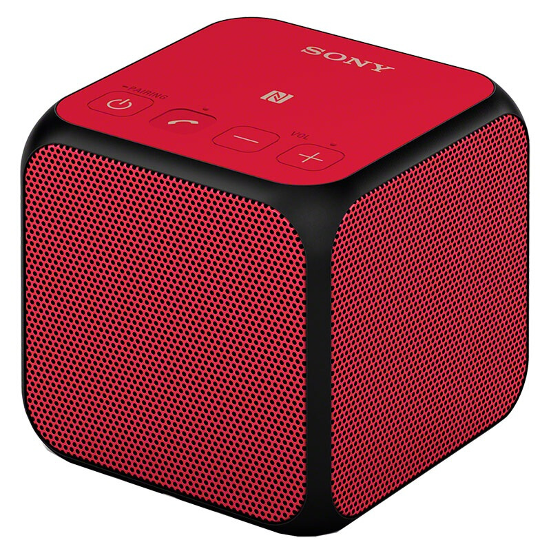 索尼(SONY)SRS-X11 音乐魔方 无线便携式扬声器 红色