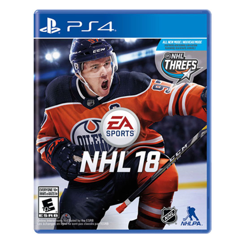 索尼(SONY)PS4正版游戏 NHL18 冰上曲棍球18 英文
