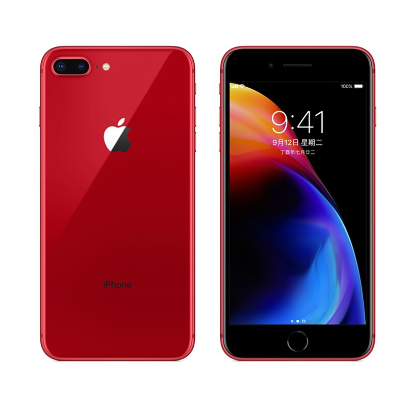 苹果(Apple) iPhone8 plus 红色特别版 256GB 移动联通4G手机 港版