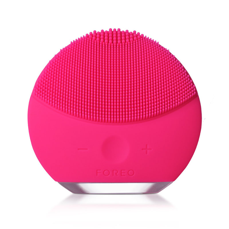 FOREO 斐珞尔 Luna mini2 洁面仪露娜二代洗脸仪毛孔清洁器 玫红色(亚洲版)官网两年包换