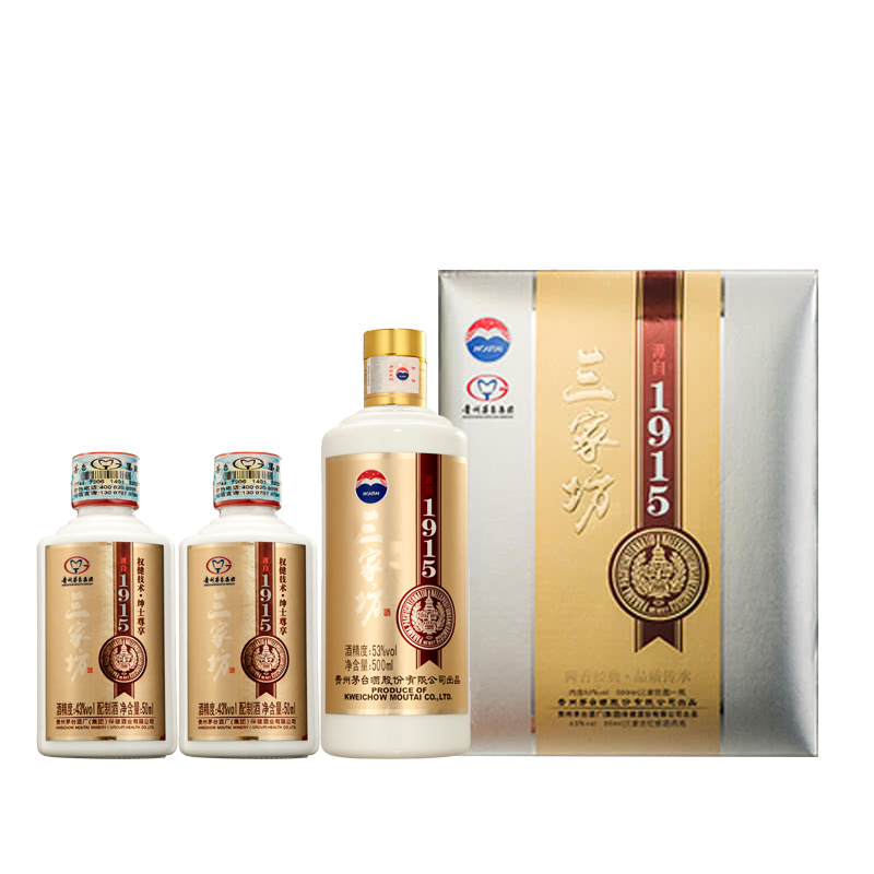 三家坊1915酒 500ml+2瓶50ml牡蛎酒
