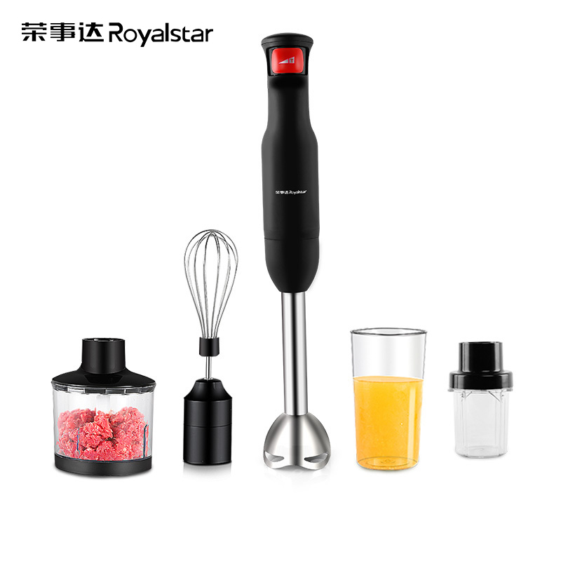 荣事达(Royalstar)料理机手持式强劲马达搅拌棒榨汁机家用多功能料理棒迷你小型搅拌机