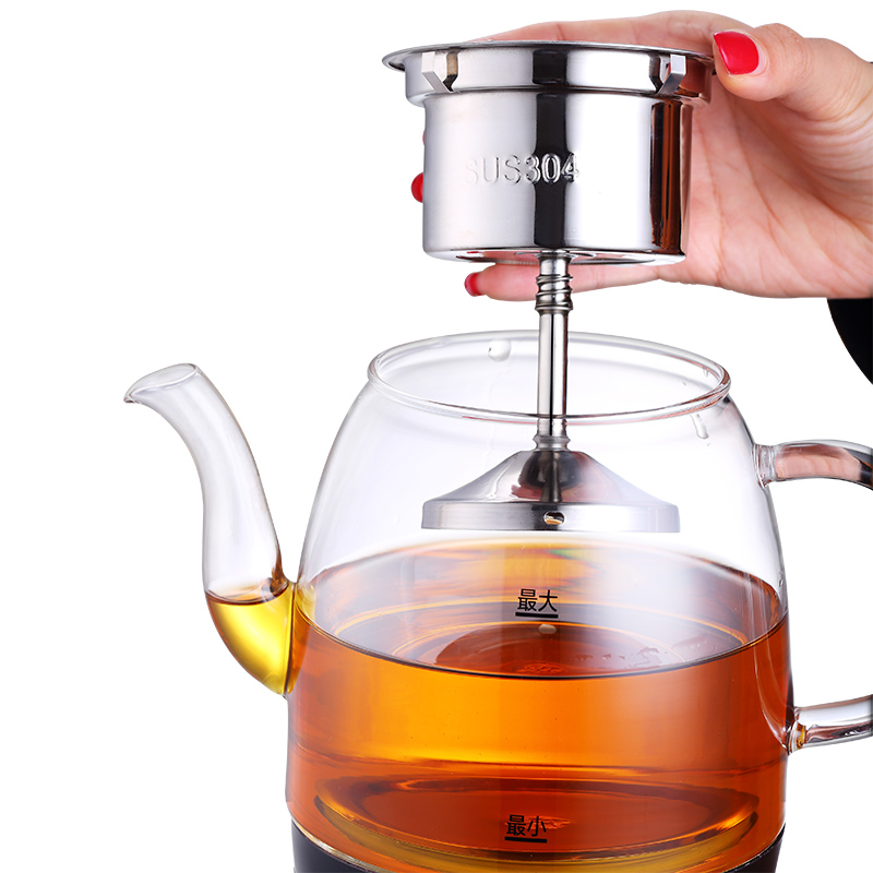 荣事达(Royalstar)养生壶办公室养生杯小型煮茶器家用多功能mini玻璃煮花茶壶