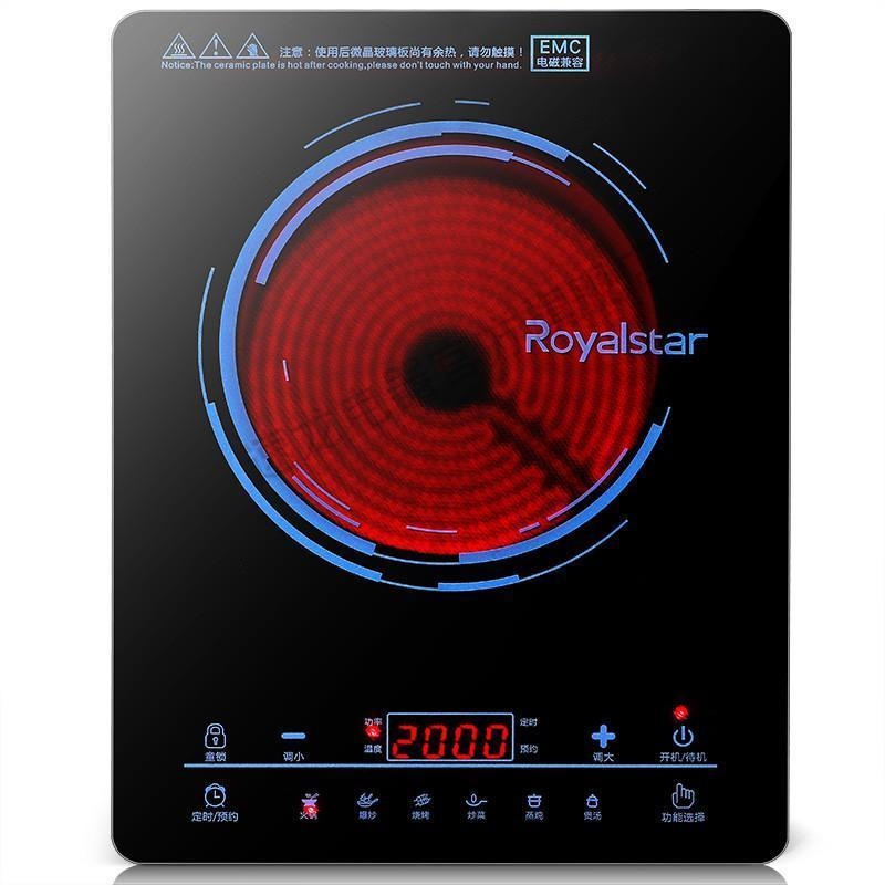 荣事达(Royalstar)电陶炉家用爆炒电磁炉火锅多功能一体大功率光节能电池波炉
