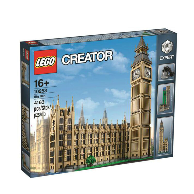 【北欧直邮】乐高（LEGO）创意积木玩具 建筑系列 英国大笨钟 10253 适合16岁以上 材质塑料 块数500块以上