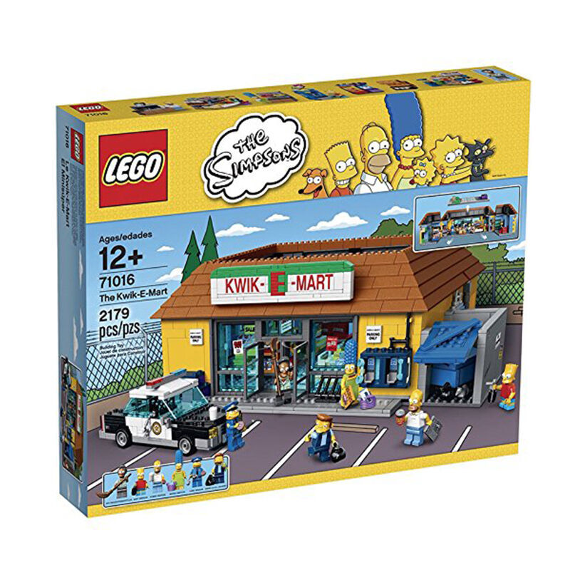 【北欧直邮】乐高（LEGO）创意积木玩具 辛普森之家系列 辛普森超市 71016 适合10岁以上 材质塑料500块以上
