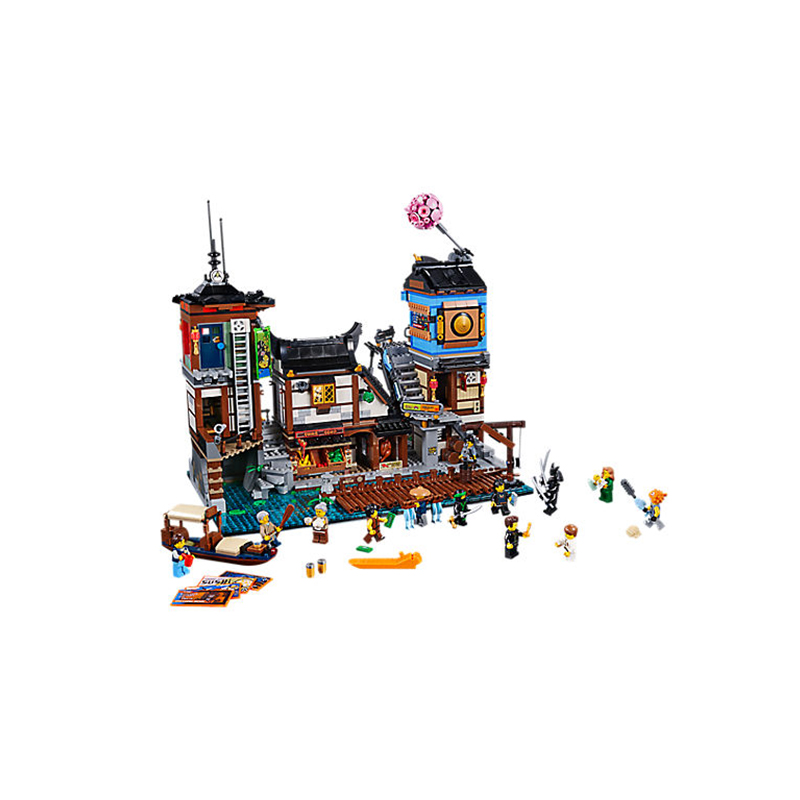 [北欧直邮]LEGO乐高 70657 忍者码头 幻影忍者系列 拼插类积木 适合10岁以上 材质塑料500块以上