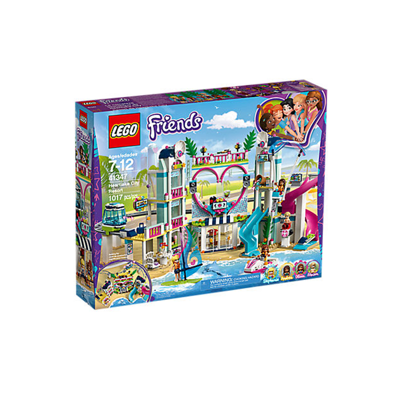 [北欧直邮]LEGO乐高 41347 心湖城度假区 好朋友系列 拼插类积木玩具 7-12岁 材质塑料 块数500块以上