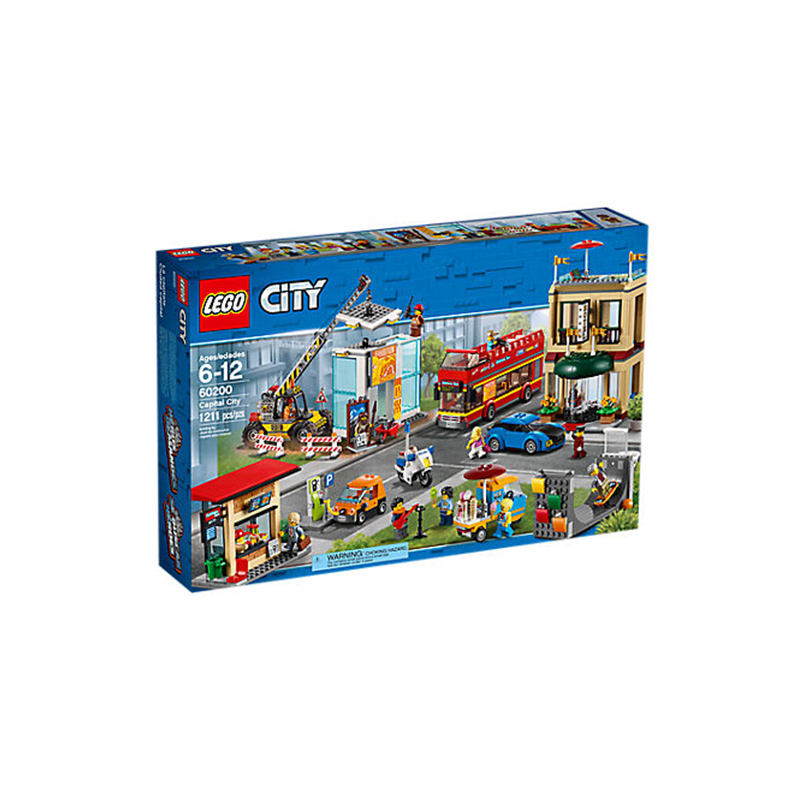 【北欧直邮】 LEGO乐高 60200 创意积木玩具 城市系列 城市中心 适合6-12岁 材质塑料 500块以上