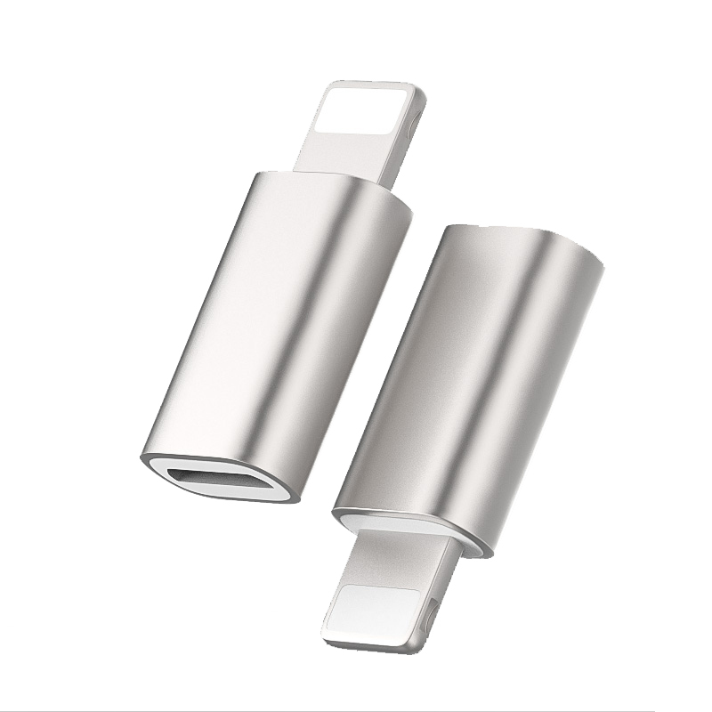 【买2送1】轻万苹果xsmax转接头安卓数据线转接器华为畅享9充电线转换