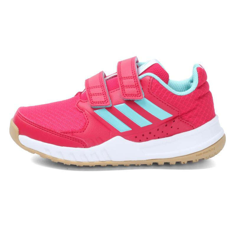 Adidas阿迪达斯运动鞋童鞋2018秋季新款儿童透气耐磨魔术贴训练鞋CG2679
