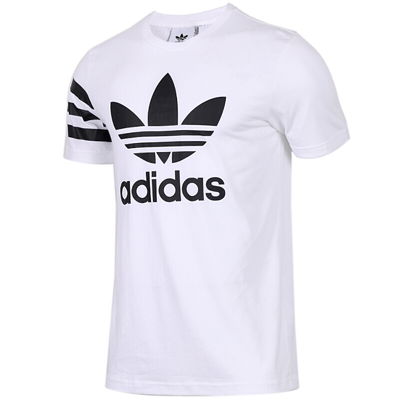 Adidas阿迪达斯三叶草男装2018夏季新款运动宽松舒适圆领短袖T恤CZ1750 CZ1749 WJE