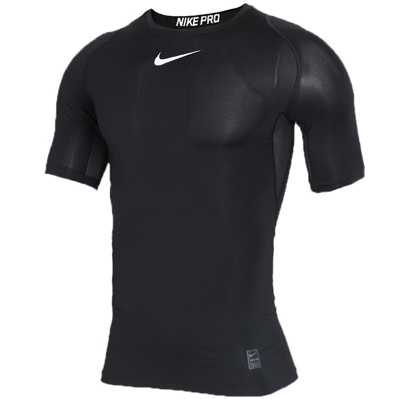 NIKE耐克男装 2018夏季新款PRO训练速干T恤运动透气舒适短袖紧身衣健身服 838092-010