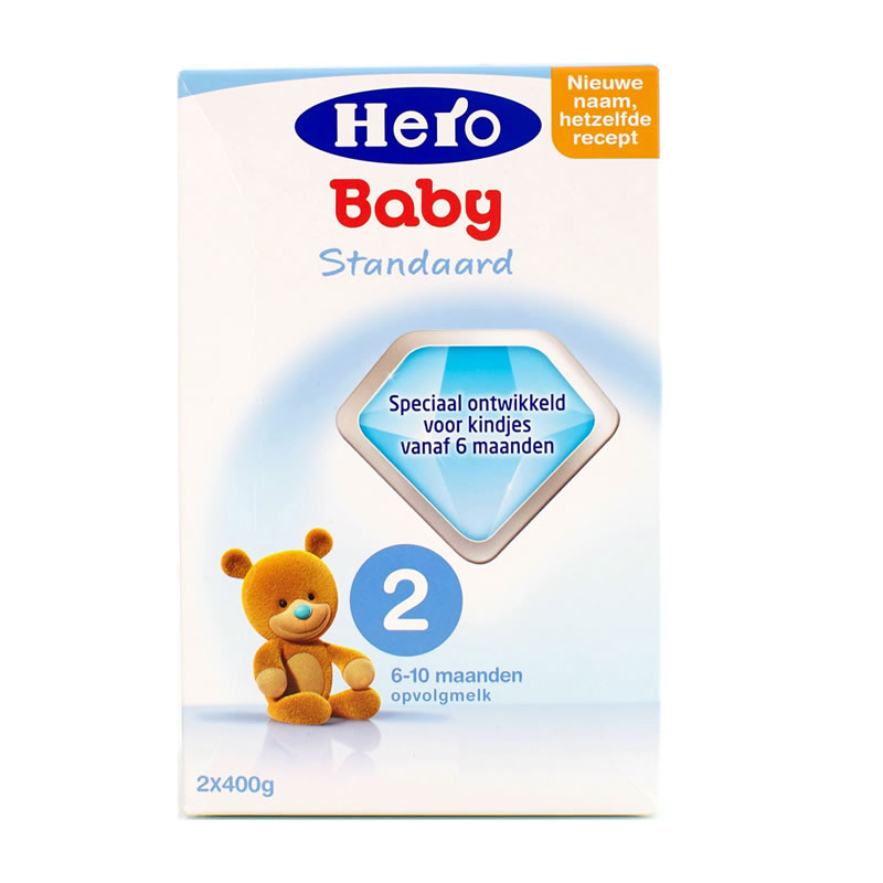 [保税]荷兰美素 Hero Baby 婴幼儿奶粉 2段 6~10个月(6-12个月) 800g*1
