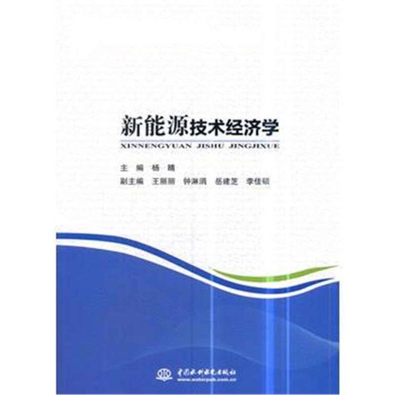 正版书籍 新能源技术经济学 9787517061458 水利水电出版社