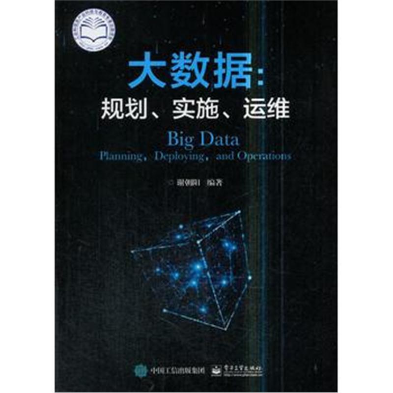 正版书籍 大数据：规划、实施、运维 9787121339523 电子工业出版社