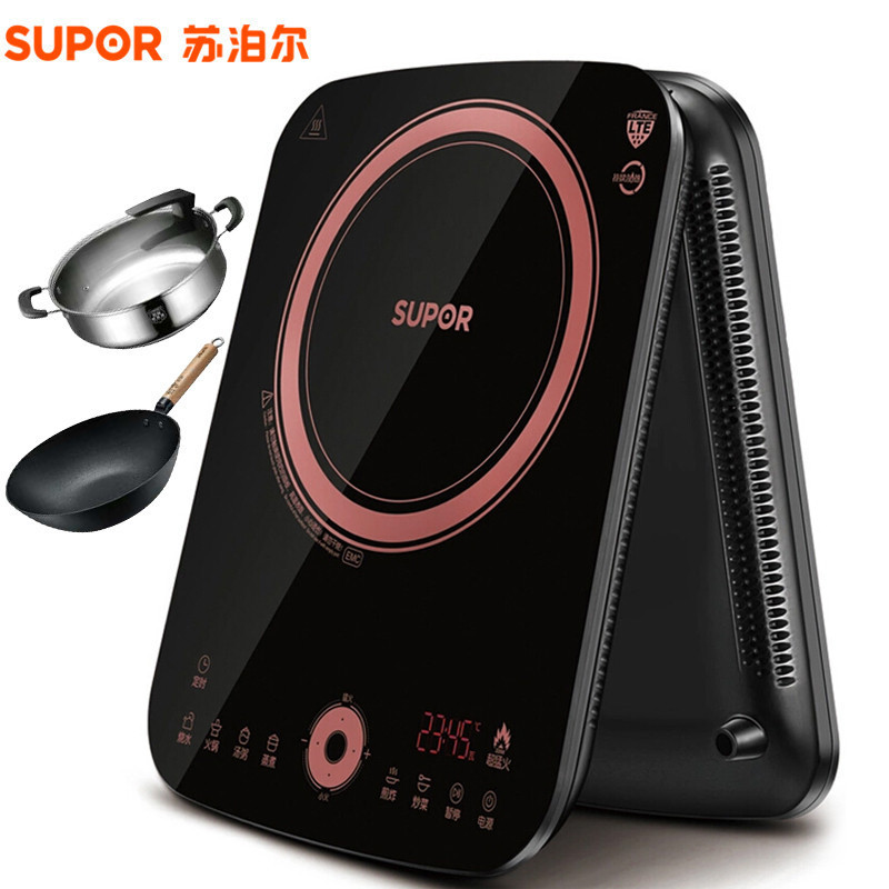 苏泊尔（SUPOR）电磁炉 IM06-220 好炉好锅系列 黑色