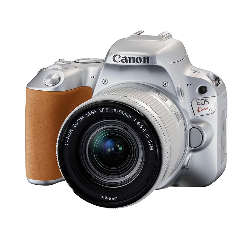佳能(canon)eos kiss x9微型单反相机 【国内型号200d】 银色款18-55