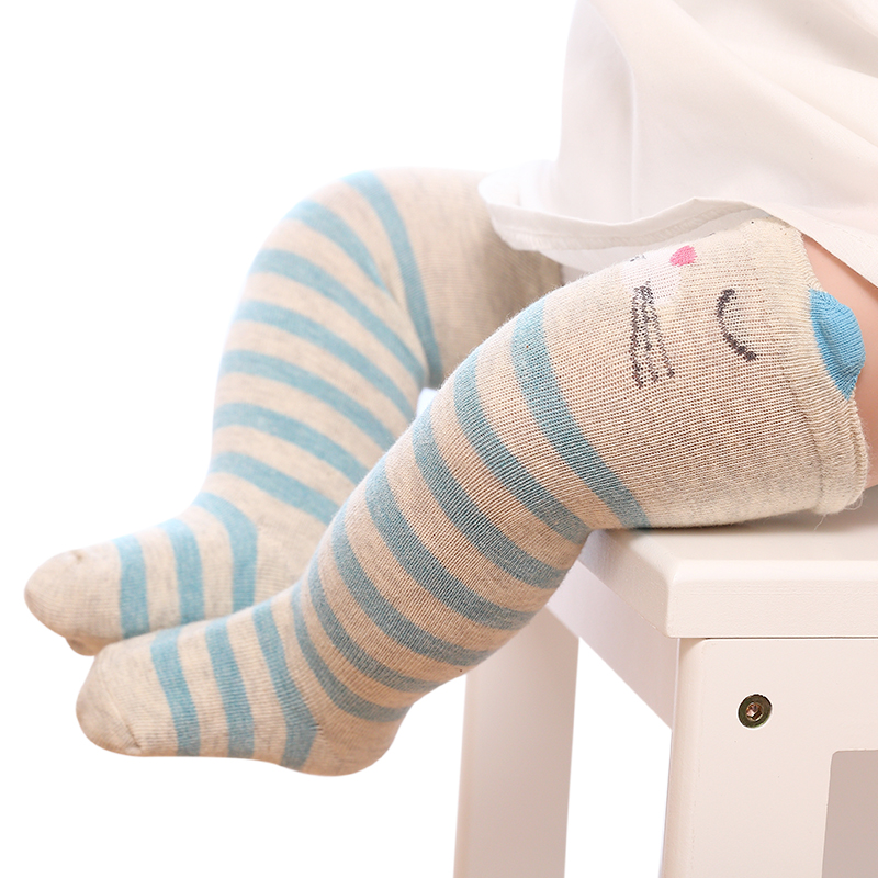 JEENH[3双装] 宝宝袜子婴儿长筒袜婴儿袜子春秋款新生儿袜子