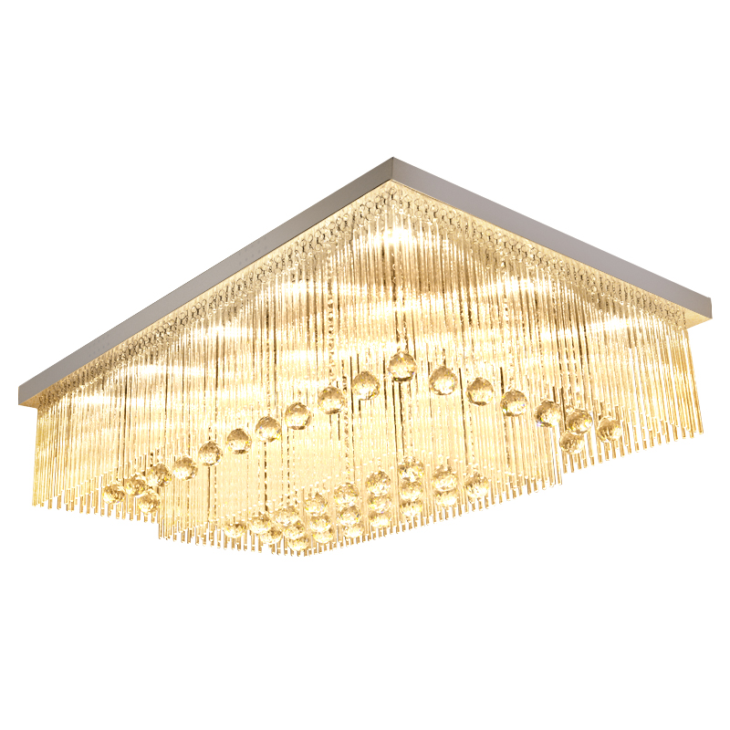 浪漫长方形水晶灯型号参数规格