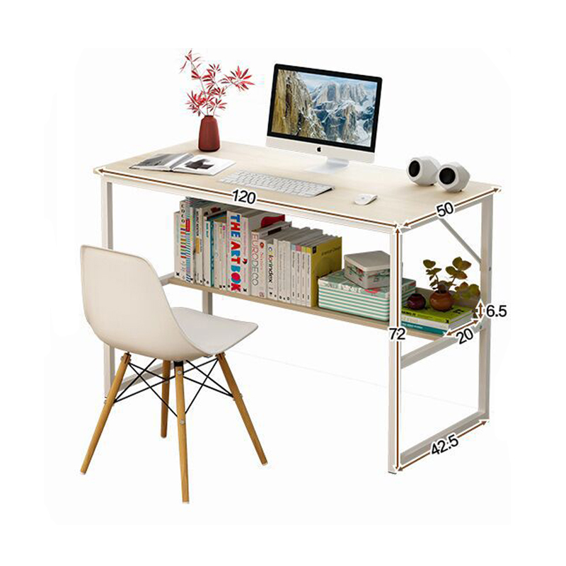 家时光 电脑台式桌书桌简约小桌子卧室家用写字桌现代书桌写字台