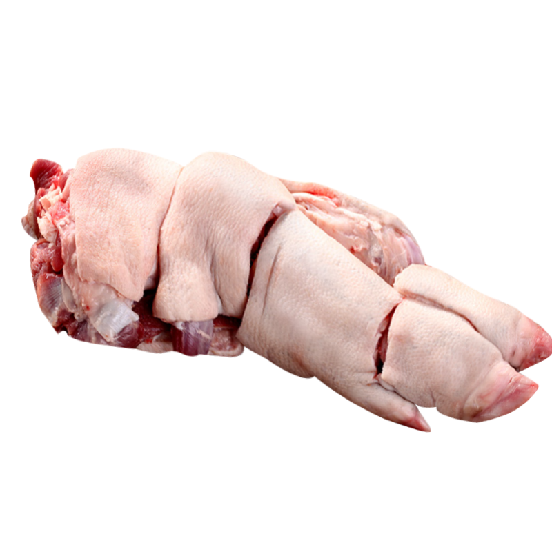 猪蹄 猪手猪腿散养新鲜 生猪肉2个前蹄约800g 生鲜