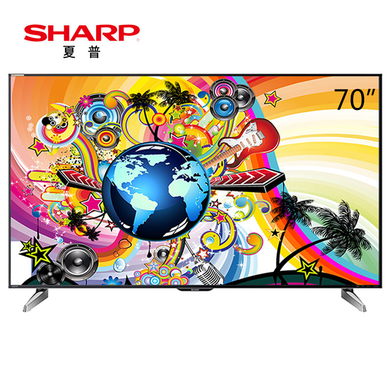 夏普(SHARP) LCD-70UE20A 70英寸 3D 4K超清智能液晶电视